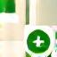 Icono de manos sosteniendo una planta, representando productos hechos a mano.